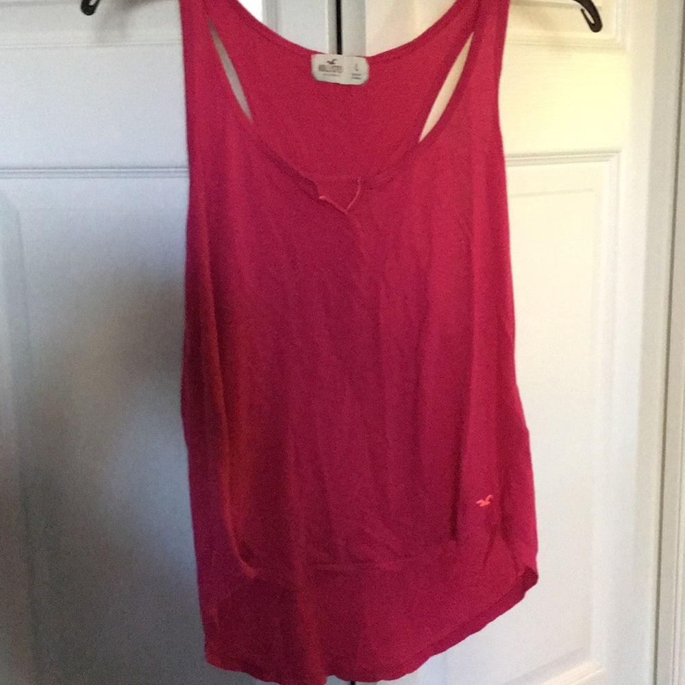Pink tank top